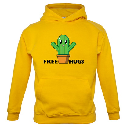 Free Cactus Hugs Kids T Shirt