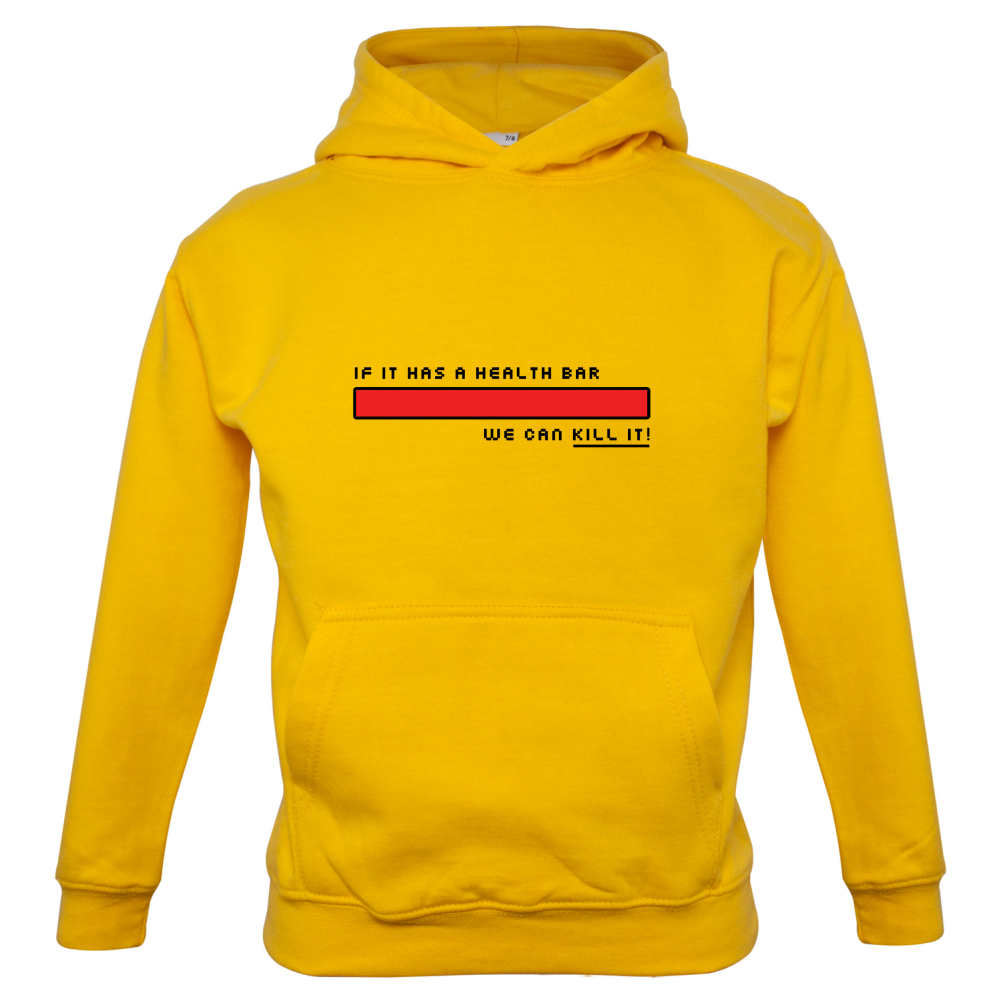 Health Bar We Can Kill It Kids T Shirt