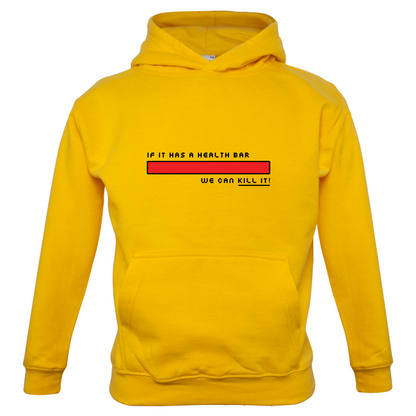 Health Bar We Can Kill It Kids T Shirt