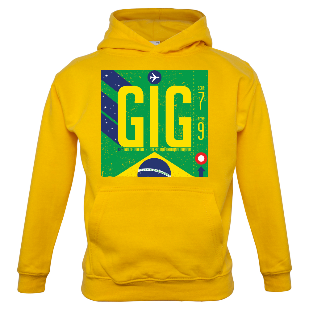 Rio Airport Kids T Shirt