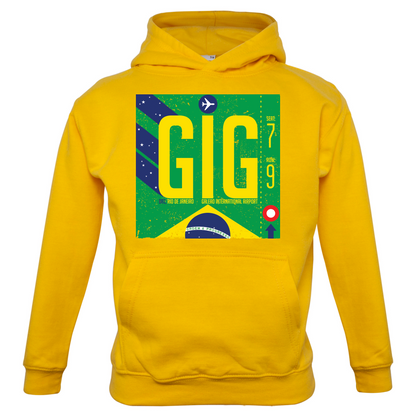 Rio Airport Kids T Shirt