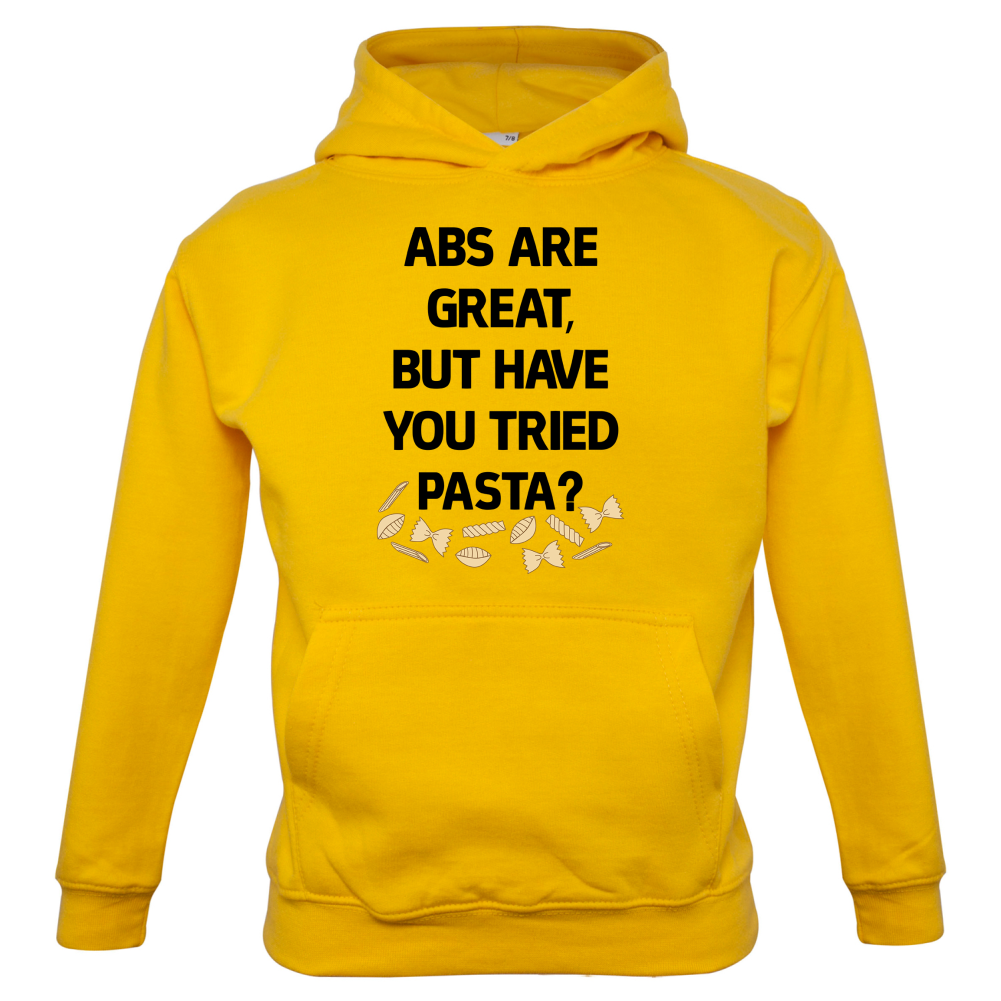 Abs Are Great, Pasta Kids T Shirt