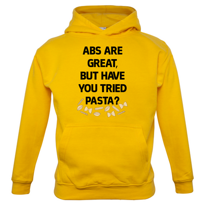 Abs Are Great, Pasta Kids T Shirt