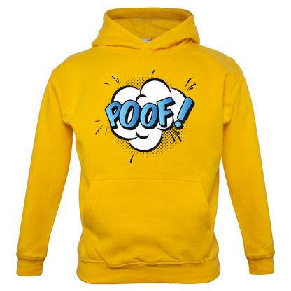 Poof! Word Art Kids T Shirt