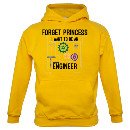 Forget Princess Engineer Kids T Shirt