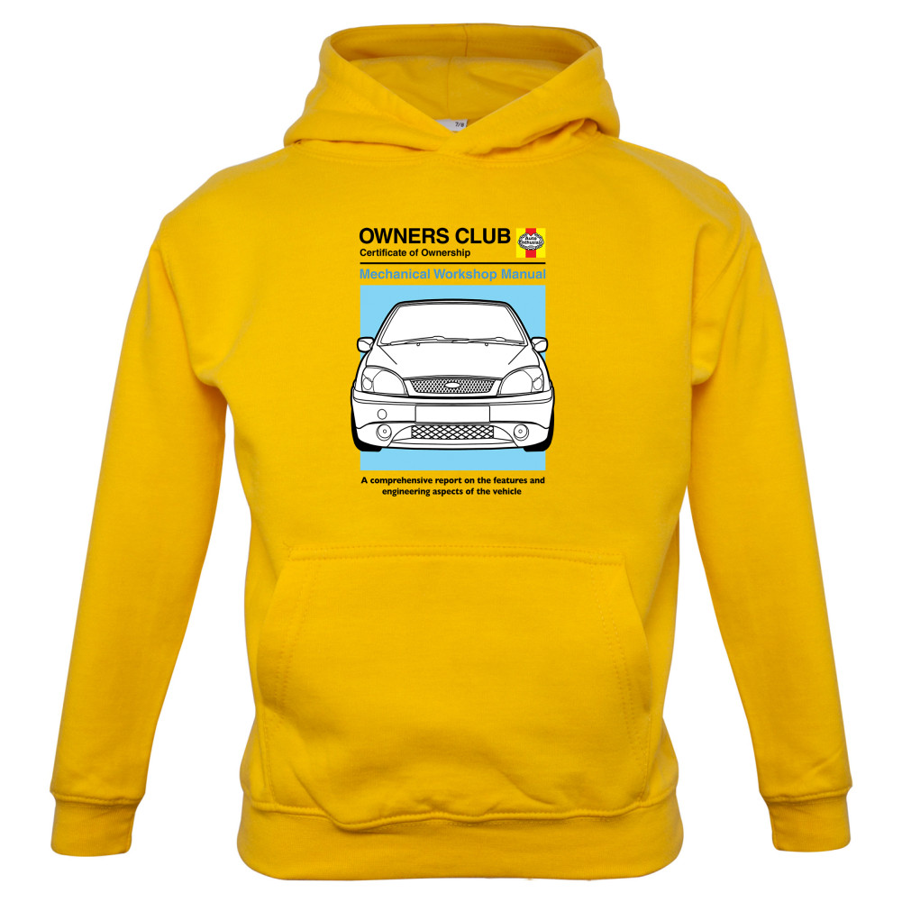 Car Owners Manual Ford Fiesta Kids T Shirt