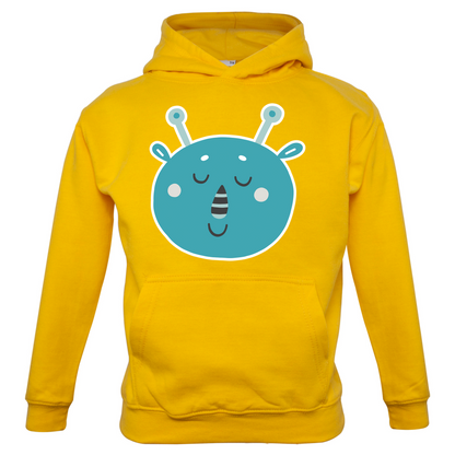 Smiley Face Martian Kids T Shirt