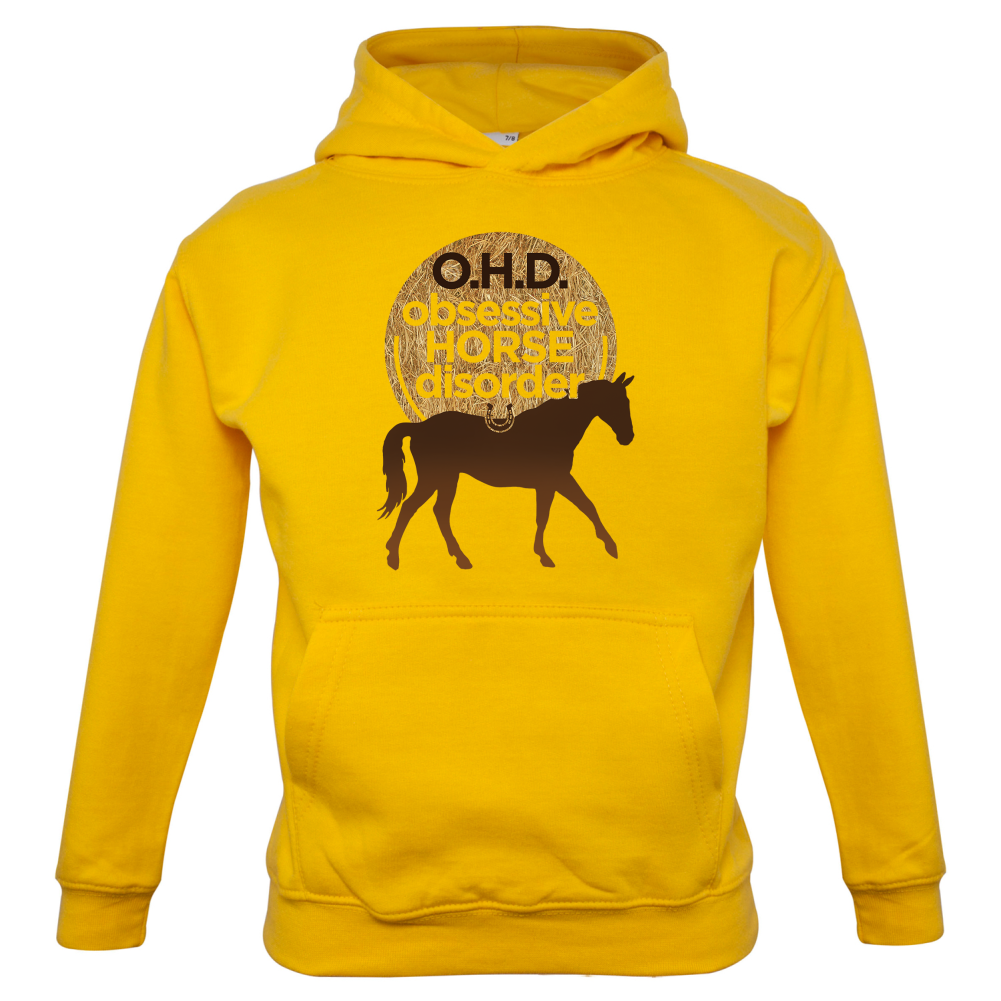 Obsessive Horse Disorder Kids T Shirt