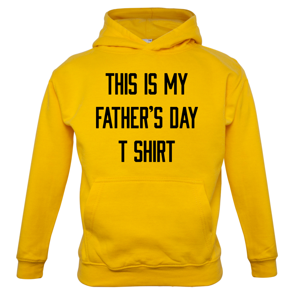 This Is My Fathers Day T Shirt Kids T Shirt