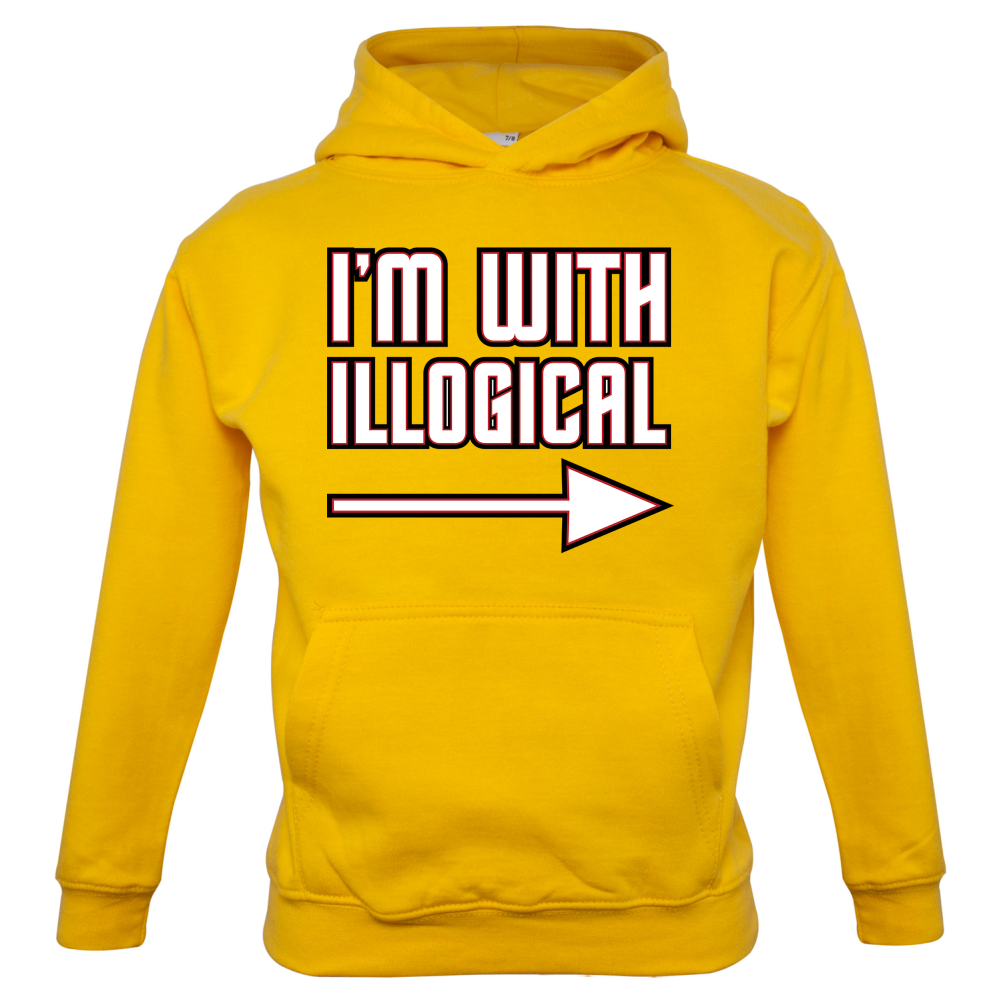 I'm With Illogical Kids T Shirt