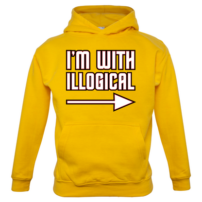 I'm With Illogical Kids T Shirt