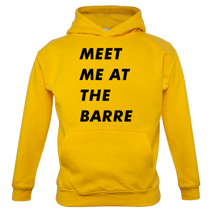 Meet Me At The Barre Kids T Shirt
