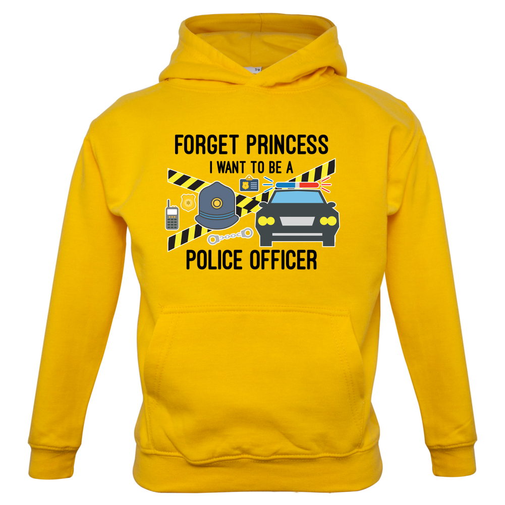 Forget Princess Police Officer T Shirt