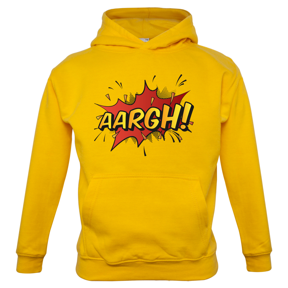 AARGH Word Art Kids T Shirt
