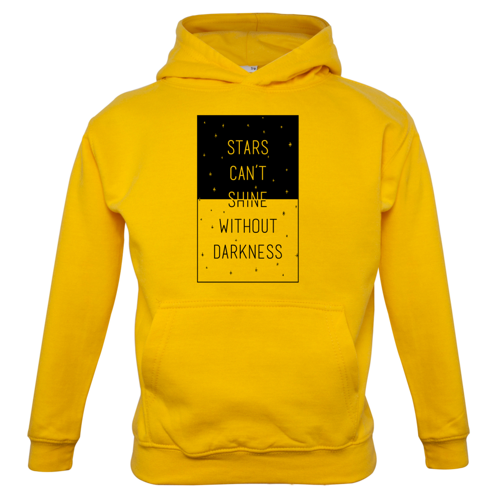 Stars Can't Shine Without Darkness Kids T Shirt