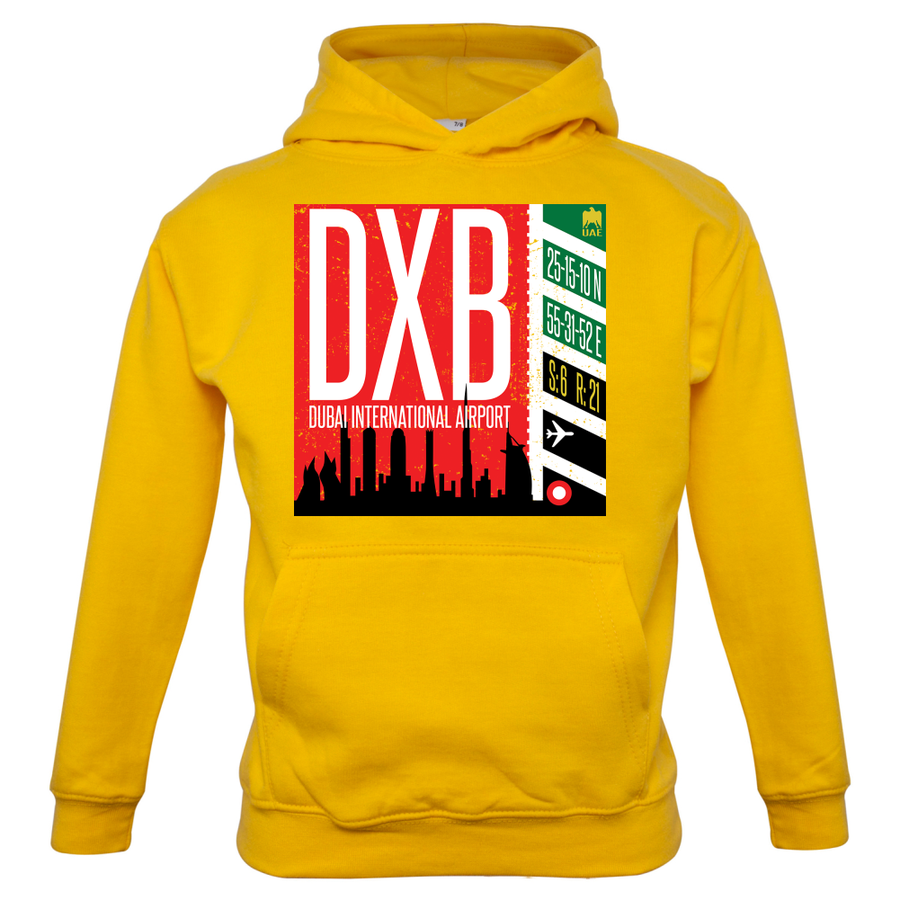 Dubai Airport Kids T Shirt