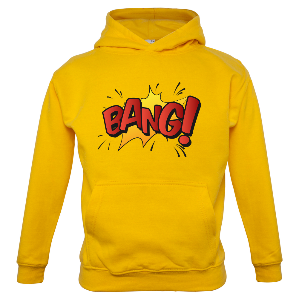 BANG! Word Art Kids T Shirt