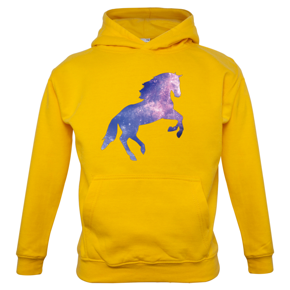 Galaxy Horse Kids T Shirt
