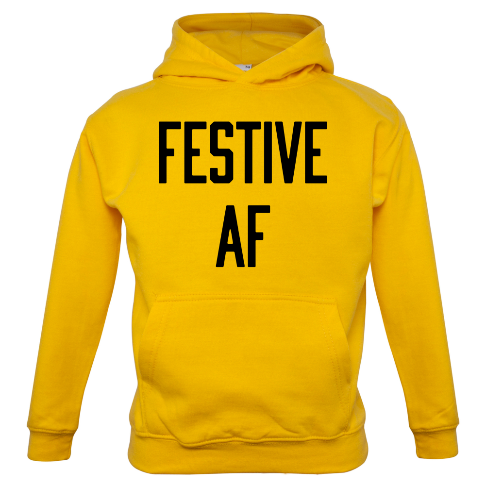 Festive AF Kids T Shirt