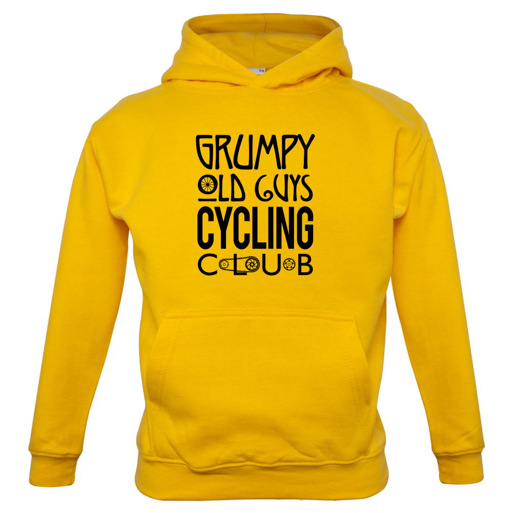Grumpy Guys Cycling Club Kids T Shirt
