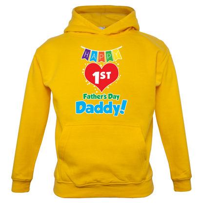 Happy First Fathers Day Kids T Shirt