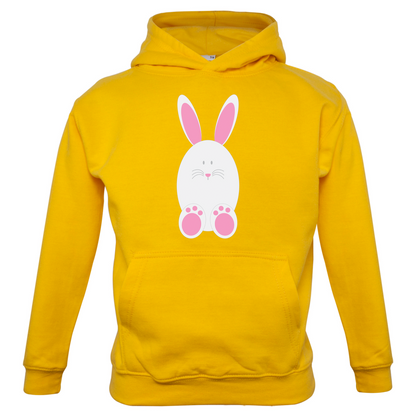 White Easter Bunny Kids T Shirt