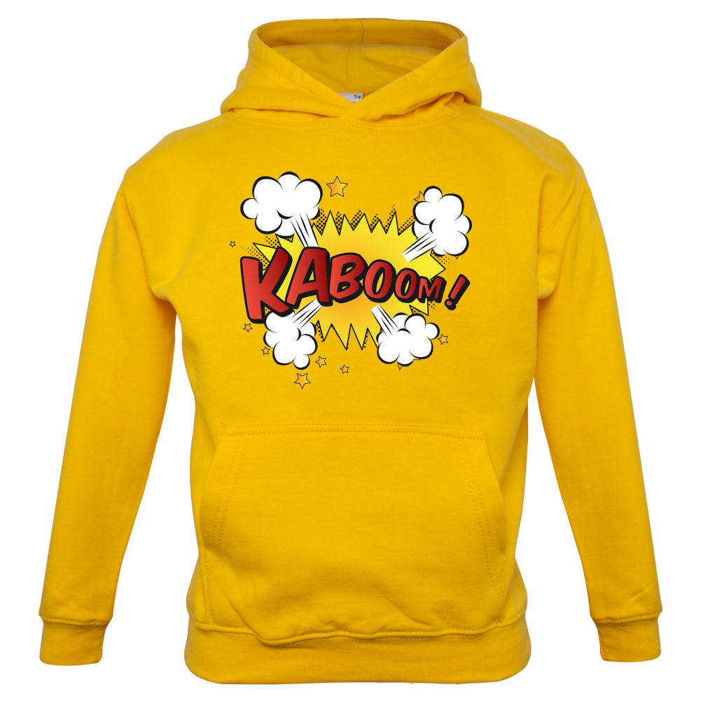 Kaboom! Word Art Kids T Shirt