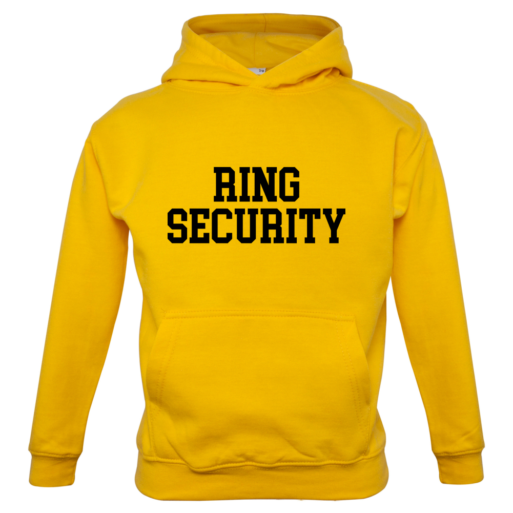Ring Security Kids T Shirt