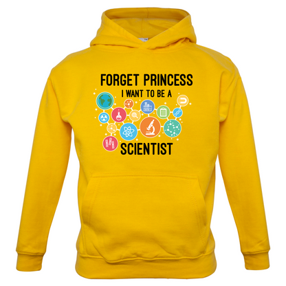 Forget Princess Scientist Kids T Shirt