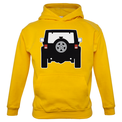 JW Black Rear Kids T Shirt