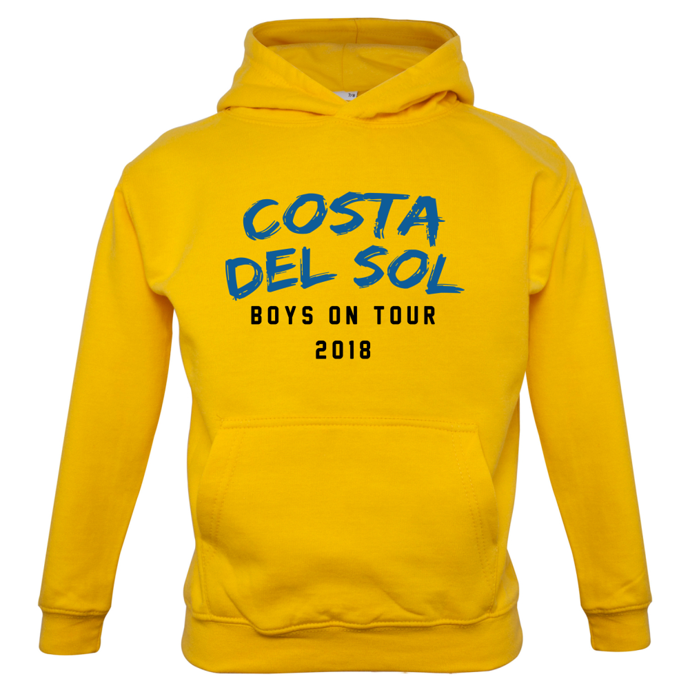 Boys On Tour Costa Del Sol Kids T Shirt