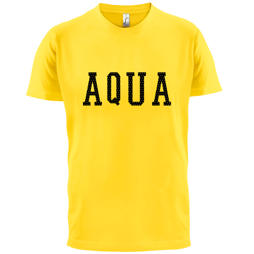 Justcie Aqua College Style T Shirt