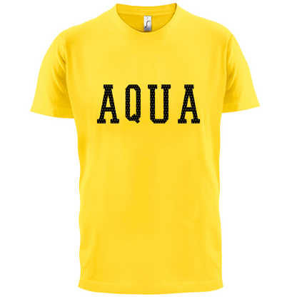 Justcie Aqua College Style T Shirt