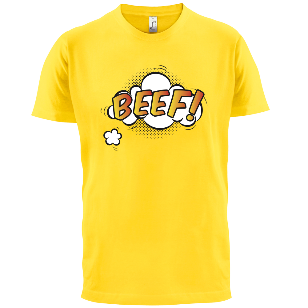 BEEF Word Art T Shirt