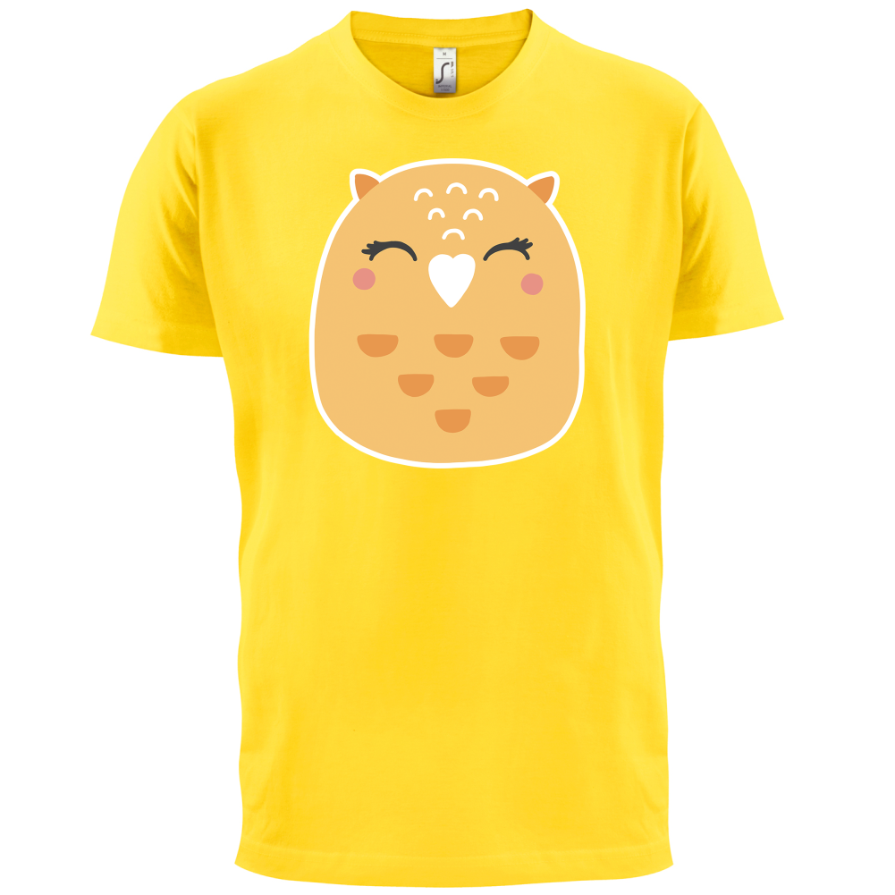 Smiley Face Mrs Owl T Shirt