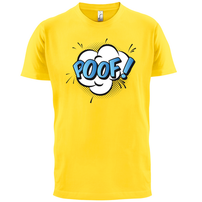 Poof! Word Art T Shirt