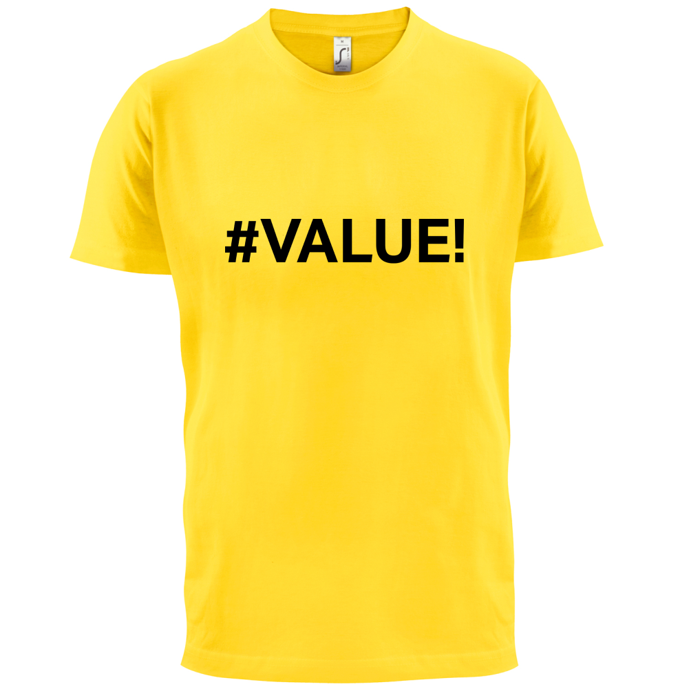 #Value T Shirt