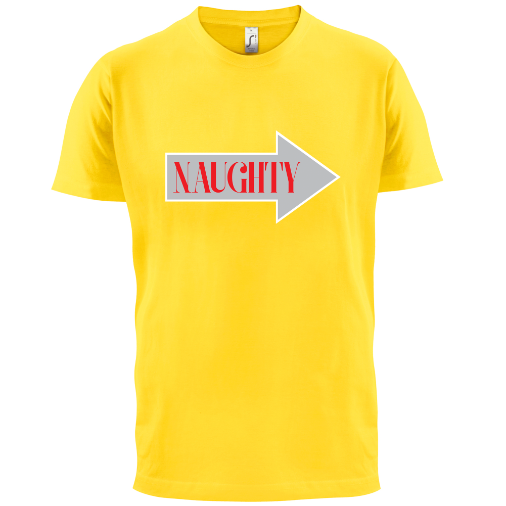 Naughty Arrow T Shirt