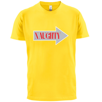 Naughty Arrow T Shirt