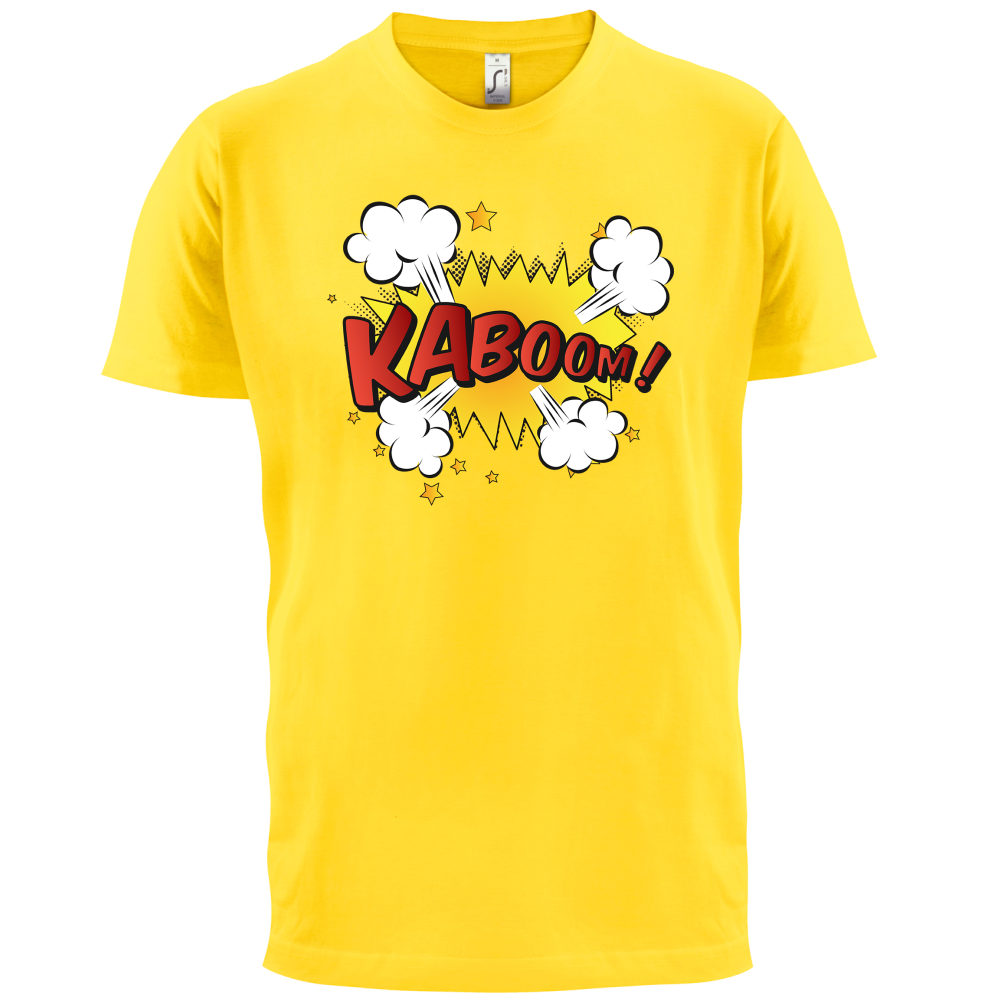 Kaboom! Word Art T Shirt