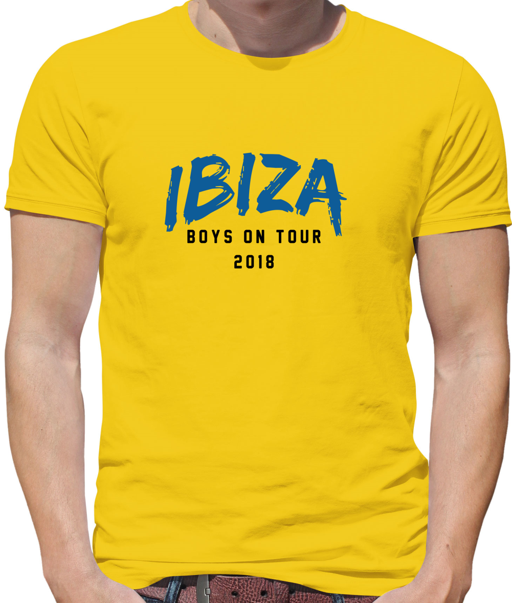 Boys On Tour Ibiza T Shirt