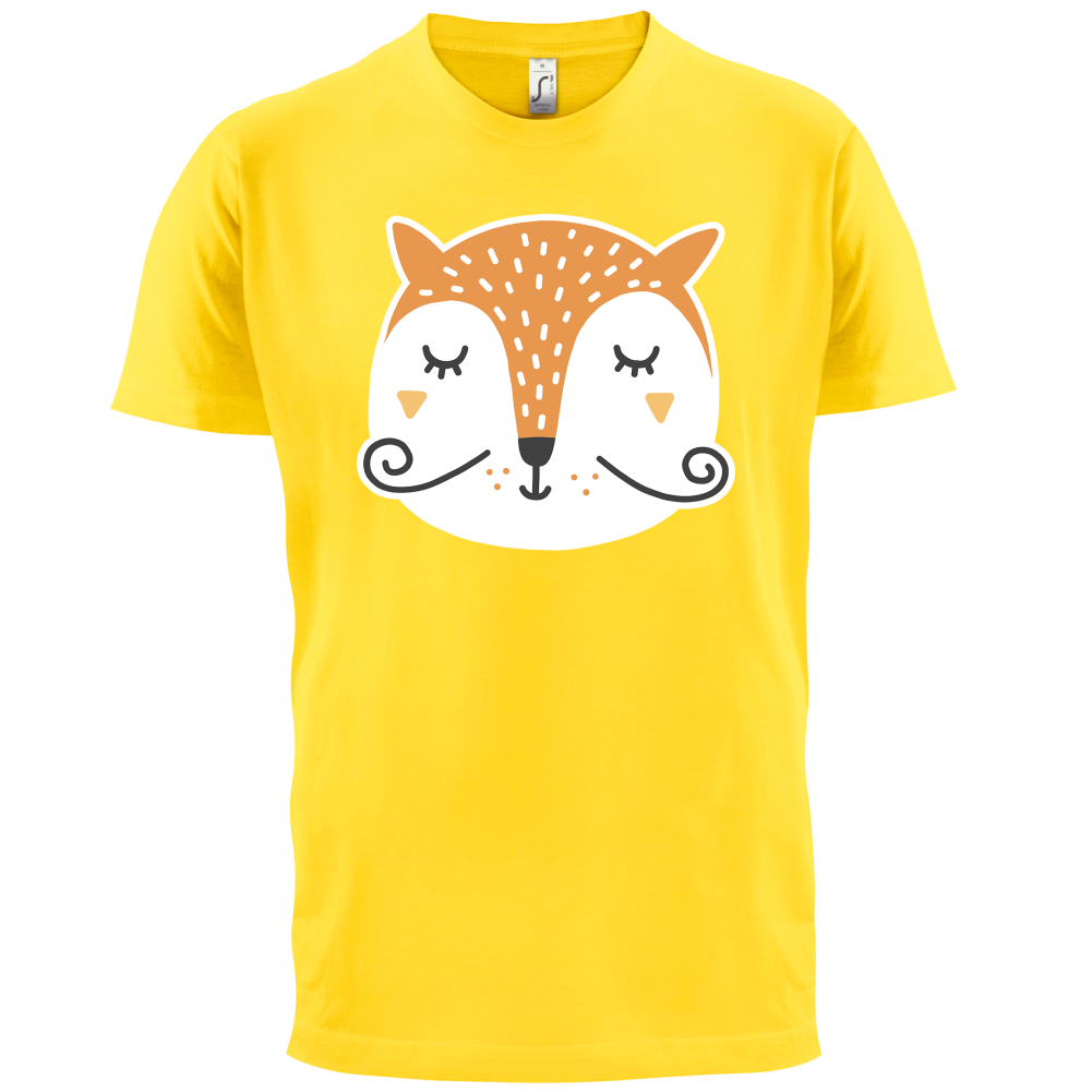 Smiley Face Mr Fox T Shirt