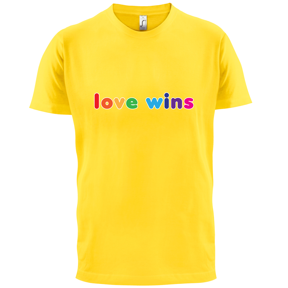 Love Wins T Shirt