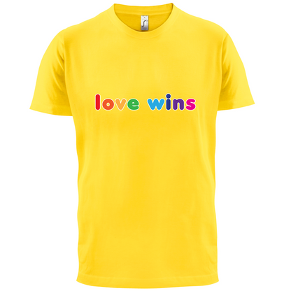 Love Wins T Shirt