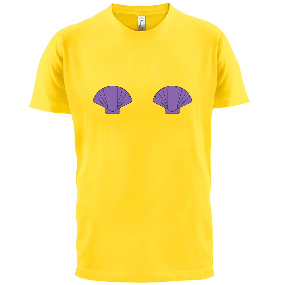 Mermaid Shell Boobs T Shirt