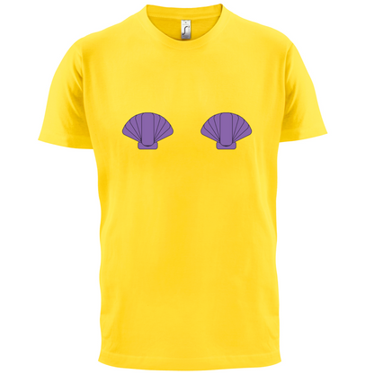 Mermaid Shell Boobs T Shirt