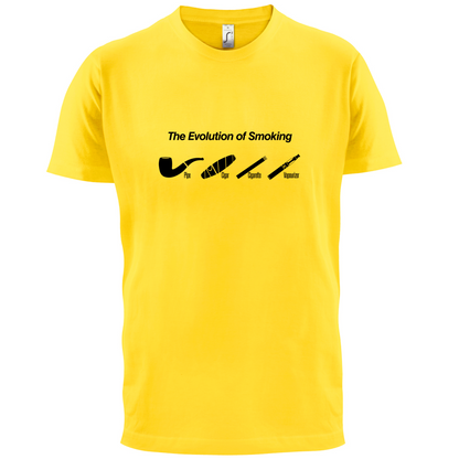 Evolution of Smoking T Shirt