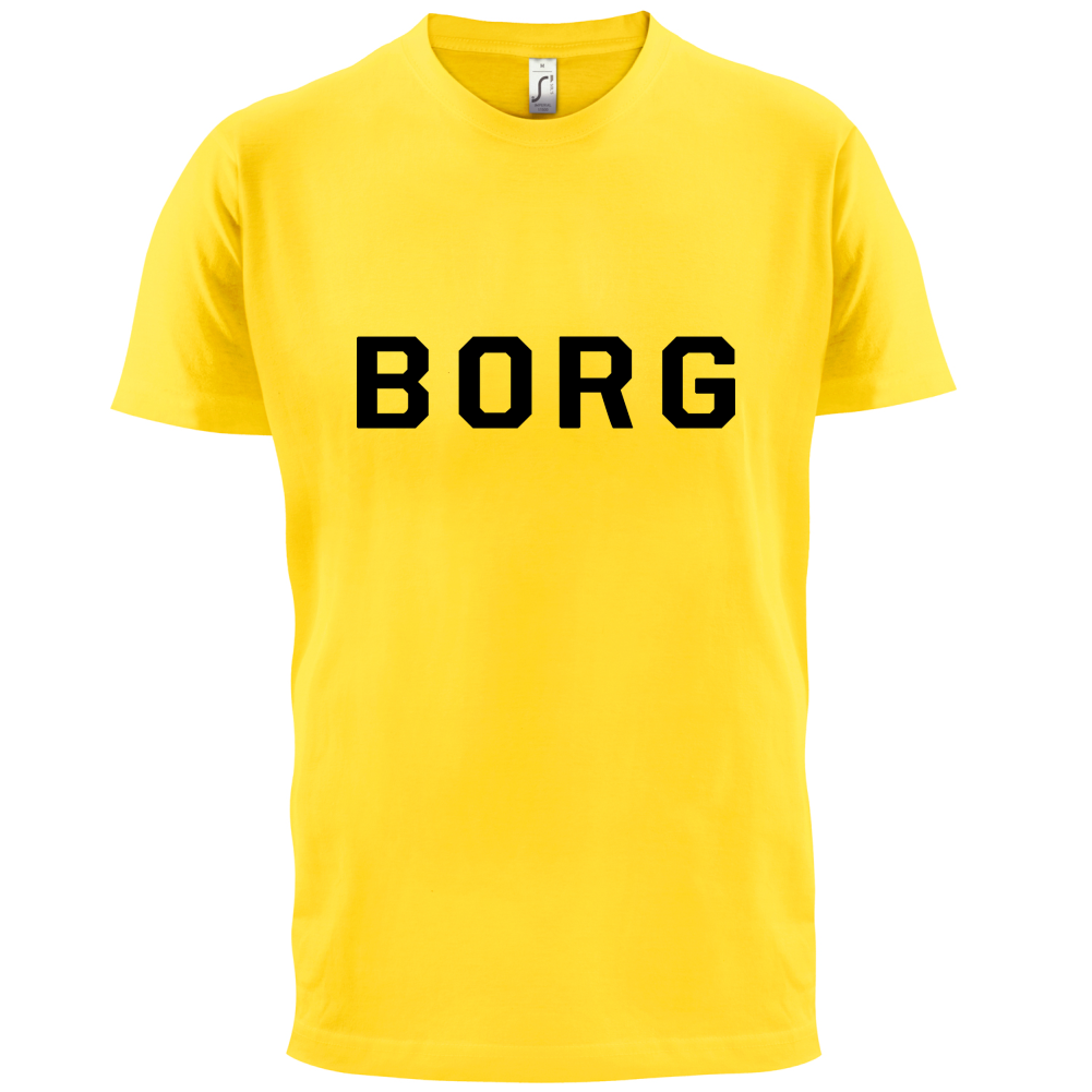 Justcie Borg College Style T Shirt