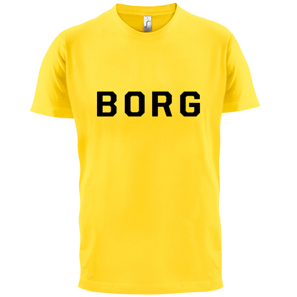 Justcie Borg College Style T Shirt