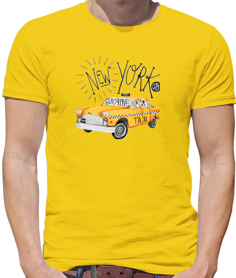 Yellow Taxi NYC T Shirt